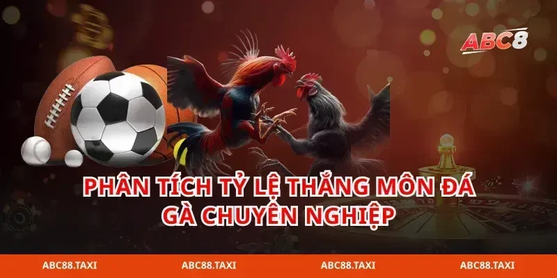 Phân tích tỷ lệ thắng môn đá gà chuyên nghiệp
